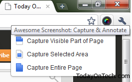 awesome screenshot chrome not capturingentirepage