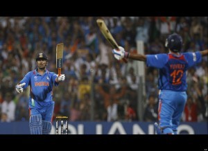 cwc final india dhoni winning shot