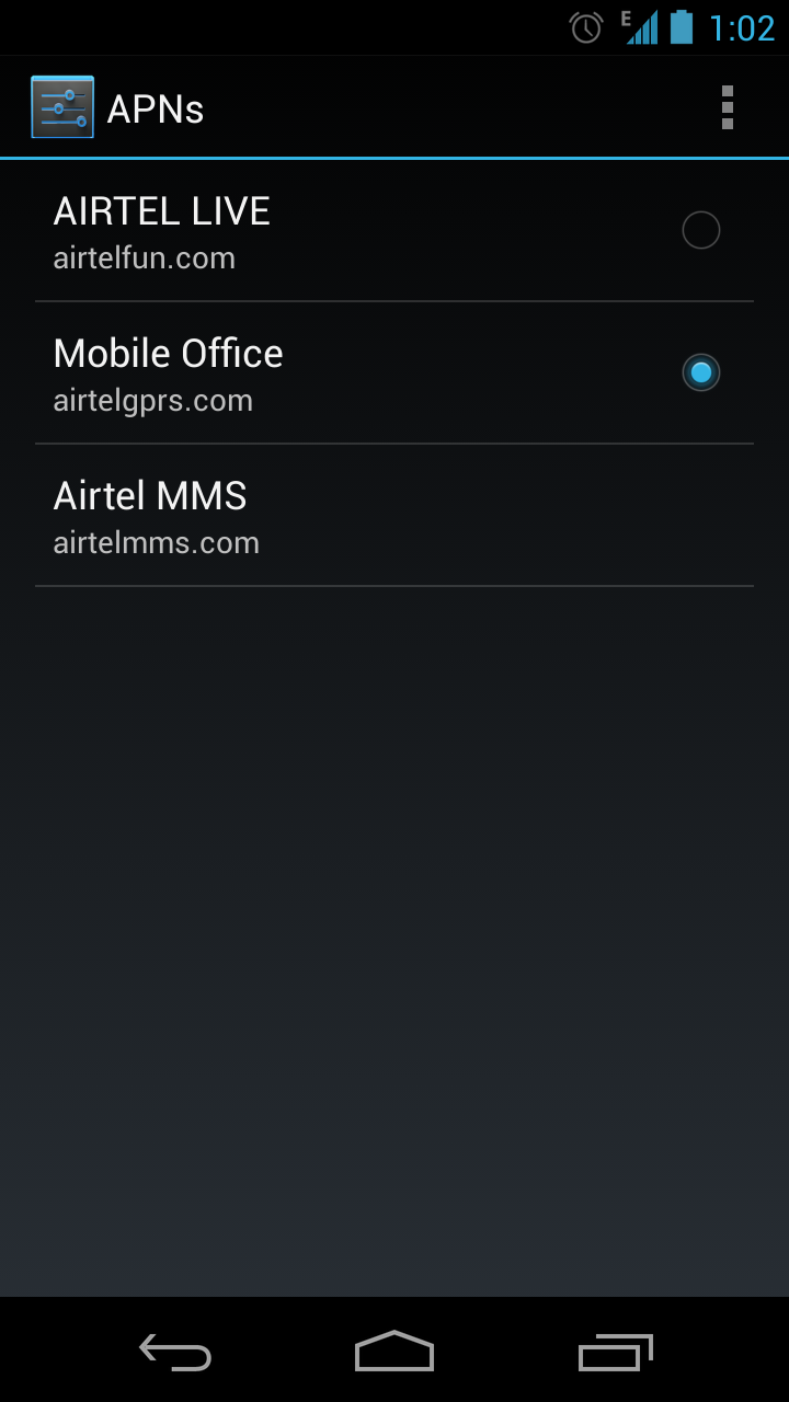 access atc broadband internet settings