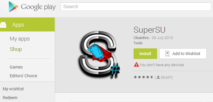 There Is No Su Binary Installed And Super Su Cannot Install It