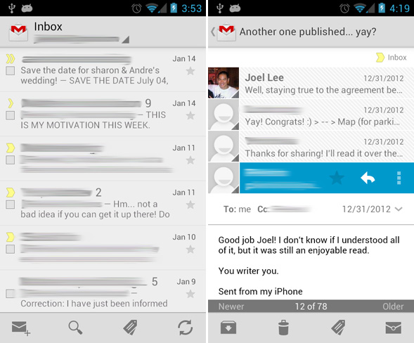 best email app for android not gmail reddit