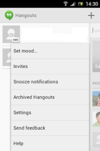 Disable SMS Messages in Hangouts