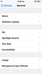 iOS 7  tips General, Accessibility