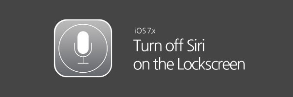 Turn off Siri on iphone and ipad